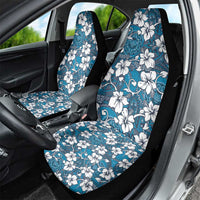 Karakarawa Bula Fiji Car Seat Cover Fijian Tapa Seamless Hibiscus - Polynesian Pride