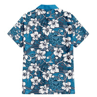 Karakarawa Bula Fiji Family Matching Mermaid Dress and Hawaiian Shirt Fijian Tapa Seamless Hibiscus - Polynesian Pride