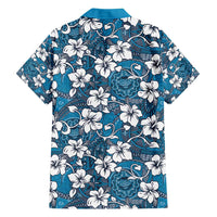 Karakarawa Bula Fiji Family Matching Puletasi and Hawaiian Shirt Fijian Tapa Seamless Hibiscus LT14 - Polynesian Pride