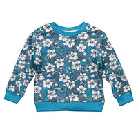 Karakarawa Bula Fiji Kid Ugly Christmas Sweater Fijian Tapa Seamless Hibiscus - Polynesian Pride