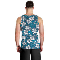 Karakarawa Bula Fiji Men Tank Top Fijian Tapa Seamless Hibiscus LT14 - Polynesian Pride