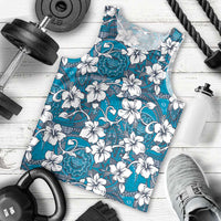 Karakarawa Bula Fiji Men Tank Top Fijian Tapa Seamless Hibiscus LT14 - Polynesian Pride