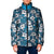 Karakarawa Bula Fiji Padded Jacket Fijian Tapa Seamless Hibiscus - Polynesian Pride