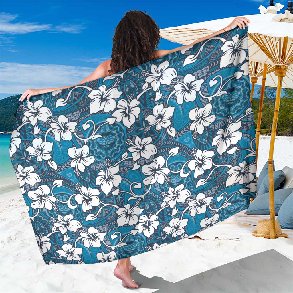 Karakarawa Bula Fiji Sarong Fijian Tapa Seamless Hibiscus - Polynesian Pride