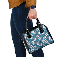 Karakarawa Bula Fiji Shoulder Handbag Fijian Tapa Seamless Hibiscus LT14 - Polynesian Pride