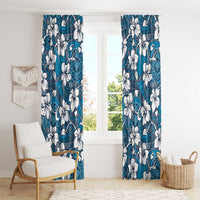 Karakarawa Bula Fiji Window Curtain Fijian Tapa Seamless Hibiscus LT14 - Polynesian Pride