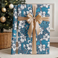 Karakarawa Bula Fiji Wrapping Paper Fijian Tapa Seamless Hibiscus - Polynesian Pride