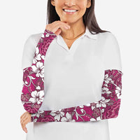 Piqi Bula Fiji Arm Sleeves Fijian Tapa Seamless Hibiscus LT14 - Polynesian Pride