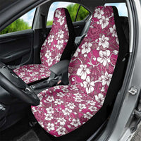 Piqi Bula Fiji Car Seat Cover Fijian Tapa Seamless Hibiscus - Polynesian Pride