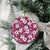 Piqi Bula Fiji Ceramic Ornament Fijian Tapa Seamless Hibiscus - Polynesian Pride