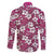 Piqi Bula Fiji Family Matching Off Shoulder Maxi Dress and Hawaiian Shirt Fijian Tapa Seamless Hibiscus - Polynesian Pride
