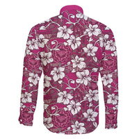 Piqi Bula Fiji Family Matching Puletasi and Hawaiian Shirt Fijian Tapa Seamless Hibiscus LT14 - Polynesian Pride