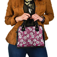 Piqi Bula Fiji Shoulder Handbag Fijian Tapa Seamless Hibiscus LT14 - Polynesian Pride