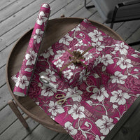 Piqi Bula Fiji Wrapping Paper Fijian Tapa Seamless Hibiscus - Polynesian Pride