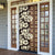 Bula Fiji Masi Door Cover Tapa Tropical Hibiscus Half Stylized - Polynesian Pride