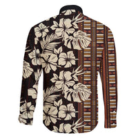 Bula Fiji Masi Family Matching Puletasi and Hawaiian Shirt Tapa Tropical Hibiscus Half Stylized LT14 - Polynesian Pride
