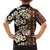 Bula Fiji Masi Family Matching Summer Maxi Dress and Hawaiian Shirt Tapa Tropical Hibiscus Half Stylized - Polynesian Pride