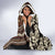 Bula Fiji Masi Hooded Blanket Tapa Tropical Hibiscus Half Stylized - Polynesian Pride