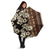 Bula Fiji Masi Umbrella Tapa Tropical Hibiscus Half Stylized - Polynesian Pride