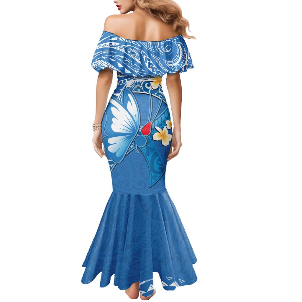Polynesia Diabetes Awareness Month Mermaid Dress In November We Wear Blue