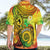 Halo Vanuatu Hawaiian Shirt Sand Drawing Turtle Polynesian Tropical Flowers LT14 - Polynesian Pride