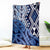 New Zealand Blanket Aotearoa Kowhaiwhai Mix Taniko Art - Blue