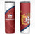 Custom Serbia Volleyball Skinny Tumbler 2025 Go Champions