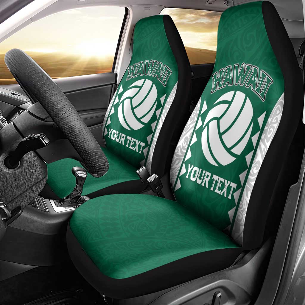Custom Hawaii Volleyball Car Seat Cover Hawaiian Kakau Pattern LT14 - Polynesian Pride