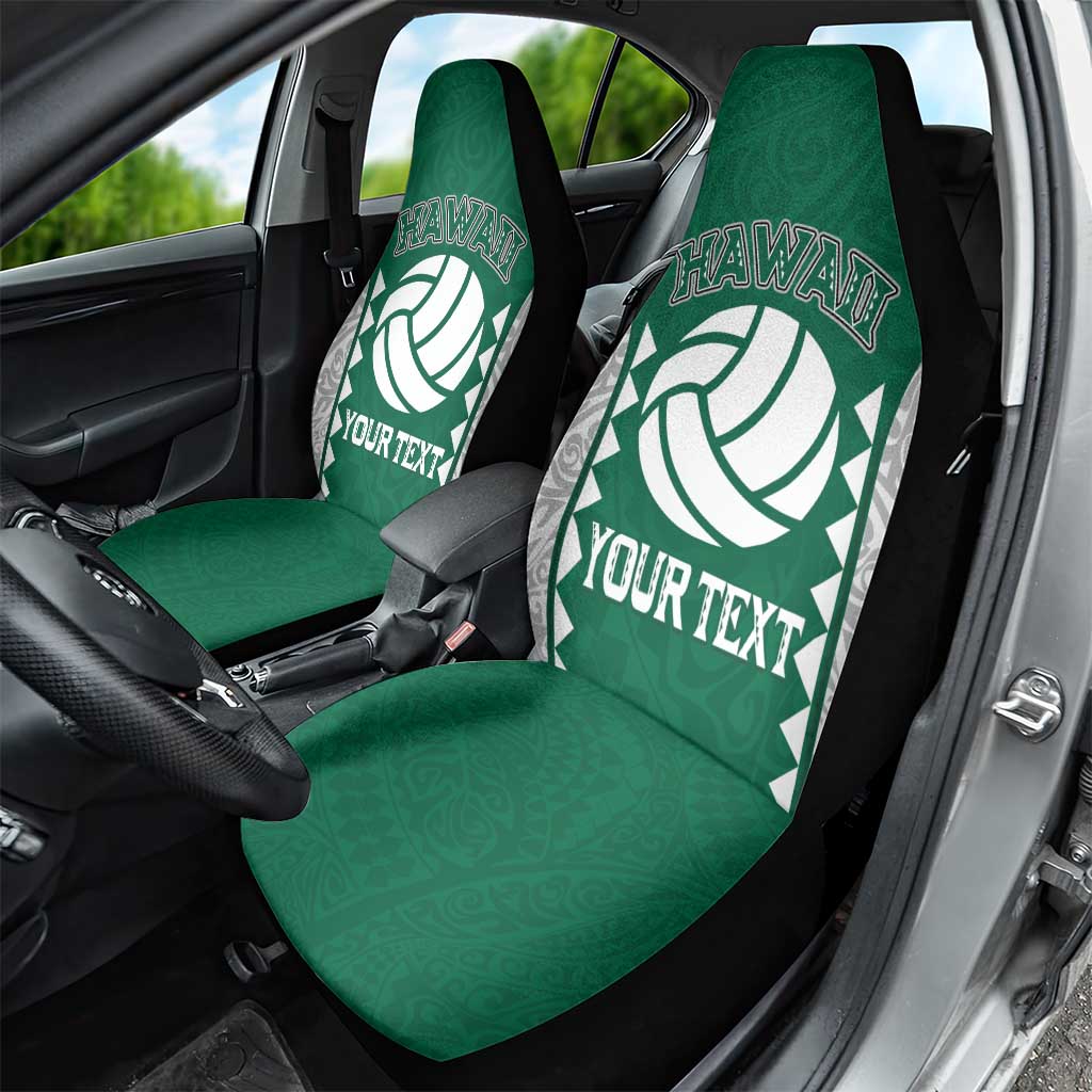 Custom Hawaii Volleyball Car Seat Cover Hawaiian Kakau Pattern LT14 - Polynesian Pride