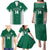 Custom Hawaii Volleyball Family Matching Puletasi and Hawaiian Shirt Hawaiian Kakau Pattern