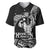 Black Hawaii Ikaika Warrior Baseball Jersey Hawaiian Power
