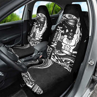 Black Hawaii Ikaika Warrior Car Seat Cover Hawaiian Power