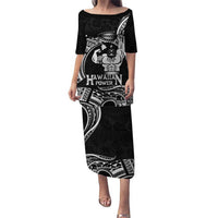 Black Hawaii Ikaika Warrior Puletasi Hawaiian Power