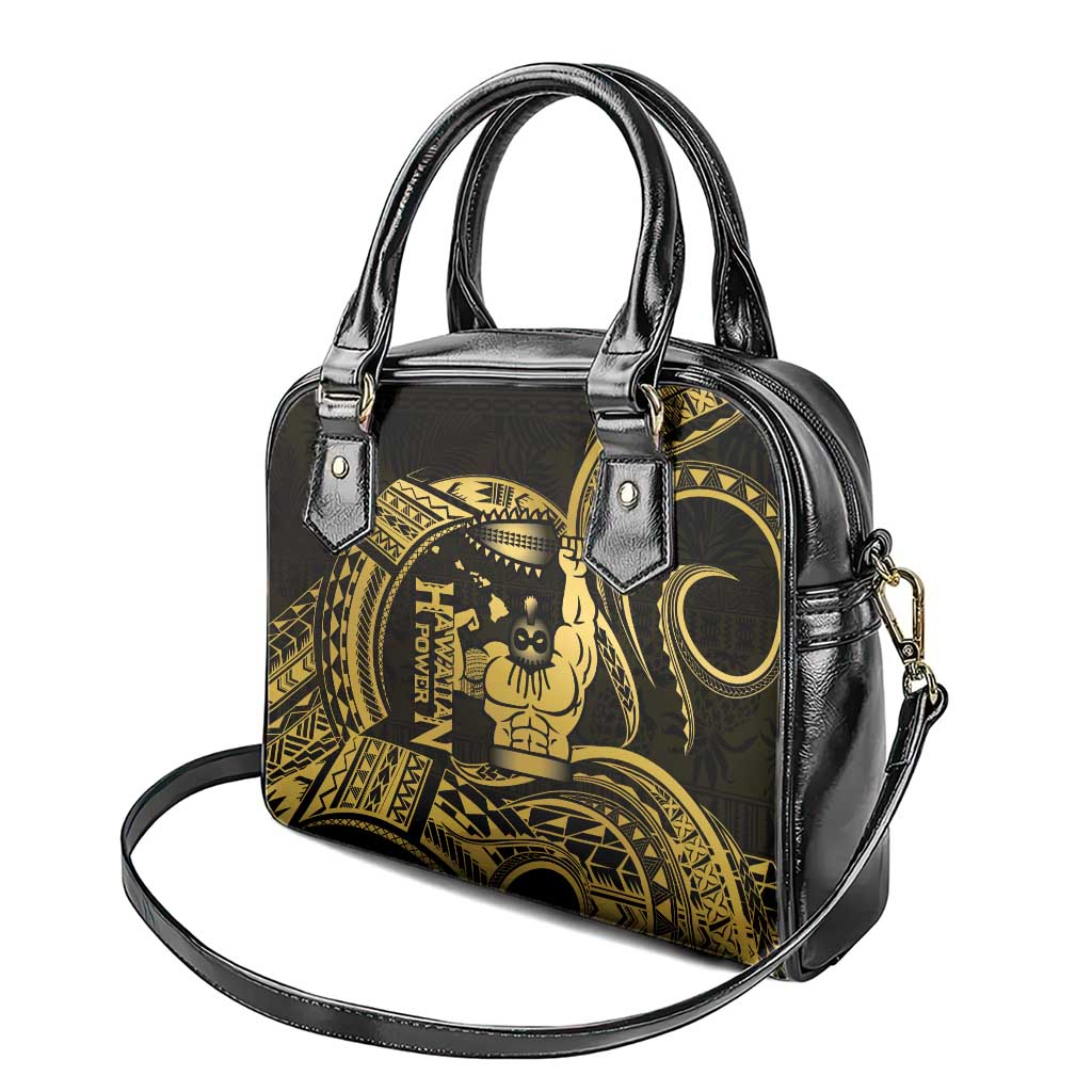 Gold Hawaii Ikaika Warrior Shoulder Handbag Hawaiian Power