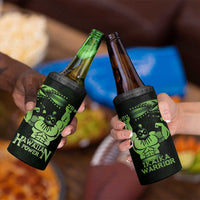 Green Hawaii Ikaika Warrior 4 in 1 Can Cooler Tumbler Hawaiian Power