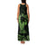 Green Hawaii Ikaika Warrior Family Matching Tank Maxi Dress and Hawaiian Shirt Hawaiian Power