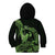 Green Hawaii Ikaika Warrior Kid Hoodie Hawaiian Power