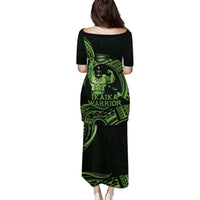 Green Hawaii Ikaika Warrior Puletasi Hawaiian Power