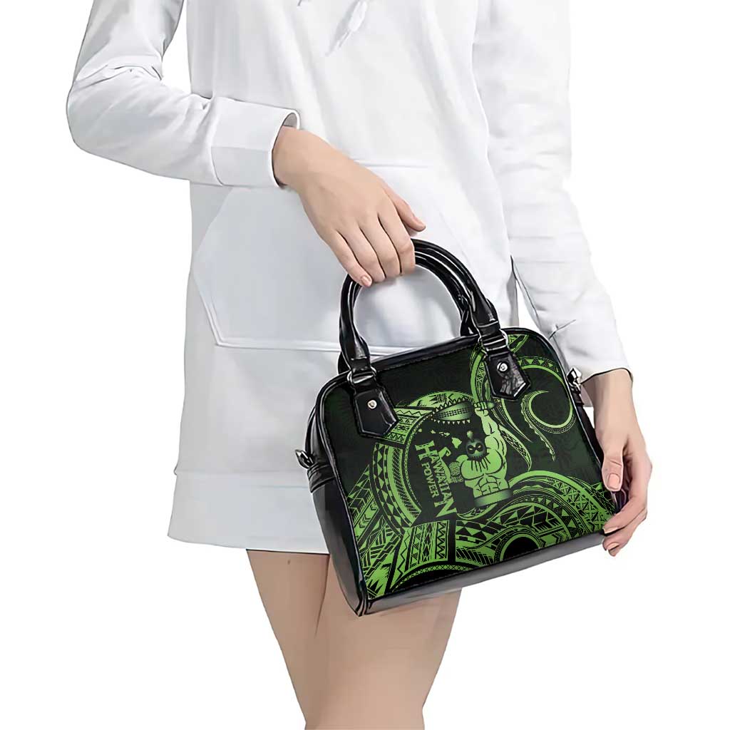 Green Hawaii Ikaika Warrior Shoulder Handbag Hawaiian Power