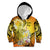 Polynesia Easter Day Kid Hoodie He Is Risen Lilium Longiflorum Polynesian Pattern