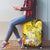Polynesia Easter Day Luggage Cover He Is Risen Lilium Longiflorum Polynesian Pattern