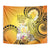 Polynesia Easter Day Tapestry He Is Risen Lilium Longiflorum Polynesian Pattern