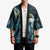 Turquoise Traditional Cloak Aotearoa Kimono Maori Paua Shell Korowai Pattern - Polynesian Pride
