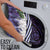 Purple Traditional Cloak Aotearoa Bathroom Set Maori Paua Shell Korowai Pattern - Polynesian Pride