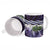 Purple Traditional Cloak Aotearoa Ceramic Mug Maori Paua Shell Korowai Pattern - Polynesian Pride