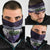 Purple Traditional Cloak Aotearoa Neck Gaiter Maori Paua Shell Korowai Pattern - Polynesian Pride