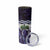 Purple Traditional Cloak Aotearoa Skinny Tumbler Maori Paua Shell Korowai Pattern