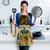 Yellow Traditional Cloak Aotearoa Apron Maori Paua Shell Korowai Pattern - Polynesian Pride