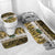 Yellow Traditional Cloak Aotearoa Bathroom Set Maori Paua Shell Korowai Pattern - Polynesian Pride