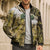Yellow Traditional Cloak Aotearoa Bomber Puffer Jacket Maori Paua Shell Korowai Pattern - Polynesian Pride